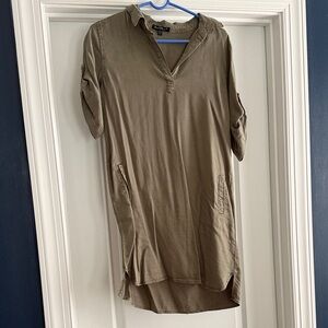 Velvet Heart Olive Collared Dress